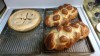 Challah and cherry pie