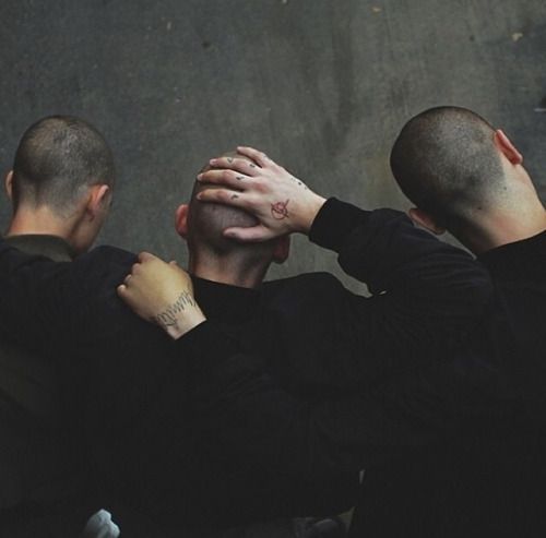 boy, black, and head image