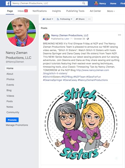 Nancy Zieman Facebook Page