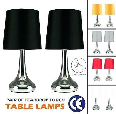 a touch of modern table lamp bedside table lamp teardrop touch dimmer lighting lounge lamps pair modern light