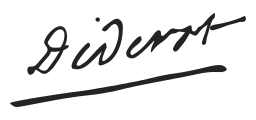 Denis Diderot signature