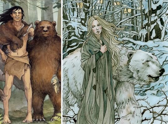 Bearskin by Trina Schart Hyman and East of the Sun, West of the Moon by Liga Klavina