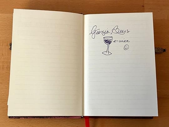 autograph book Georgia Beers