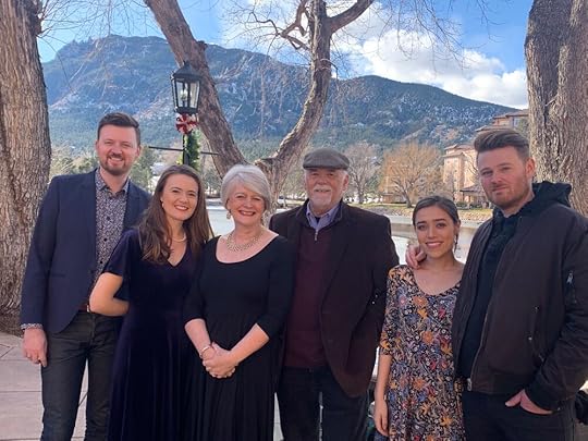 Every year on Christmas, we have a feast for a breakfast and take a million family photos.