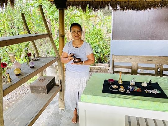 ayu the woman behind the chakra and crystal healing session in bali