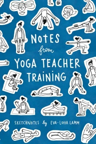 Notes from Yoga Teacher Training: Sketchnotes by Eva-Lotta Lamm
