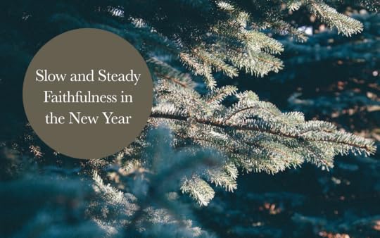 Slow and Steady Faithfulness in the New Year