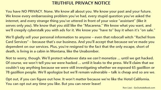 Truthful Privacy Policy