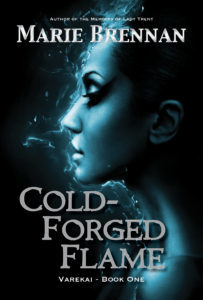 cover for COLD-FORGED FLAME by Marie Brennan
