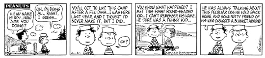 Linus at camp