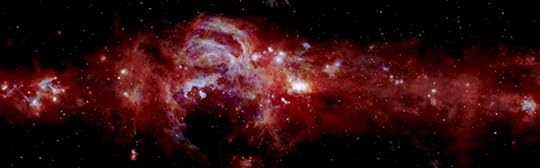 El centro de la Vía Láctea. Créditos: NASA/SOFIA/JPL-Caltech/ESA/Herschel