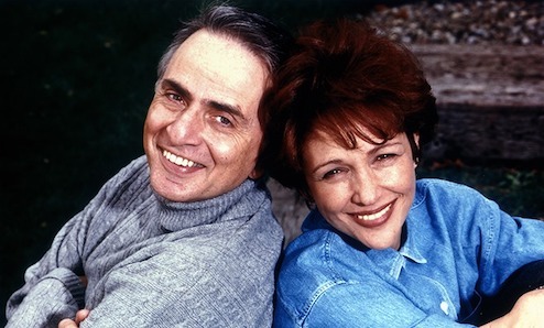 Carl Sagan and Ann Druyan