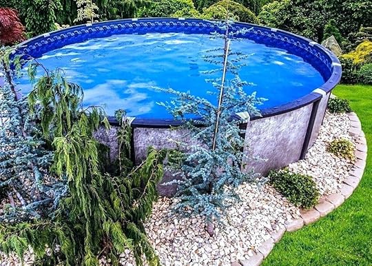above ground pools put in the what to under pool on grass lifestyle home design outlet