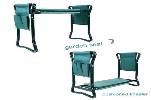garden kneeling bench garden and seat with 2 bonus tool pouches best garden kneeling bench garden kneeler bench home depot