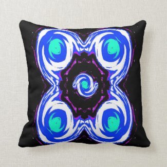 Cool Fizz Collection Throw Pillow