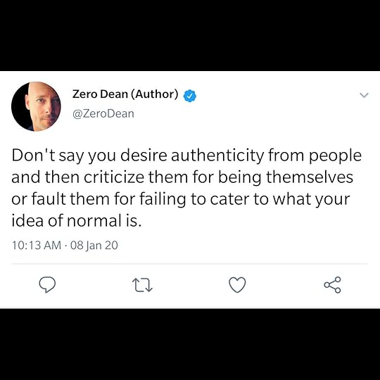 Confusing authenticity with conformity