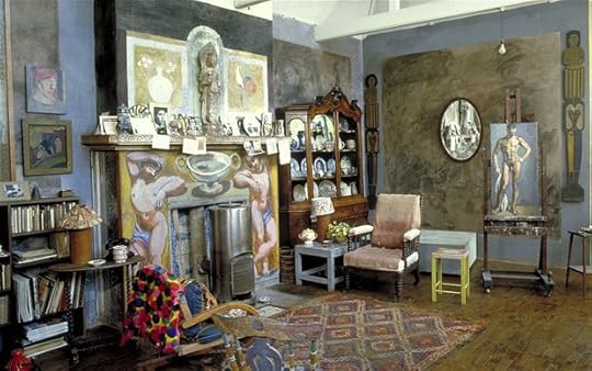 Duncan Grant's studio at Charleston