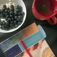 breakfast and bible study