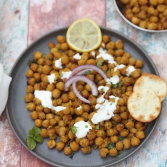 Crispy Channa Masala Chickpeas