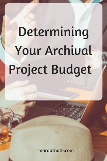 Determining Your Archival Project Budget