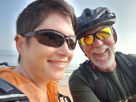 Us at the beach.