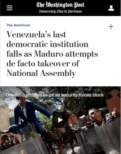 WaPo: Venezuela’s last democratic institution falls as Maduro attempts de facto takeover of National Assembly
