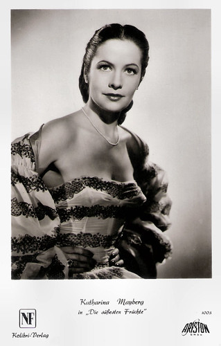Katharina Mayberg in Die süßesten Früchte (1954)