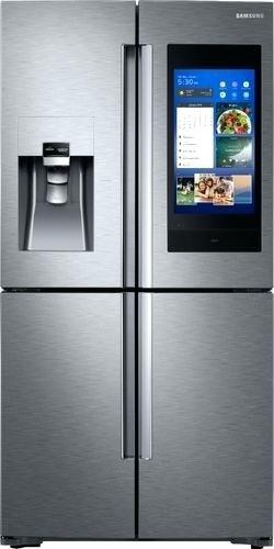 best buy samsung 4 door refrigerator flex family hub cu ft french counter