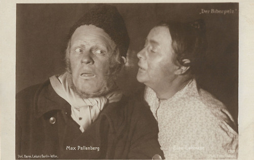 Max Pallenberg and Else Lehmann in Der Biberpelz (1919)