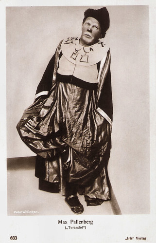 Max Pallenberg in Turandot