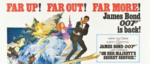 Image result for on her majesty's secret service poster banner