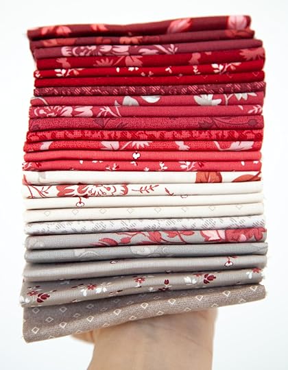NEW! Red Elegance Fat Quarter Pack - by Nancy Zieman Productions for Riley Blake Designs