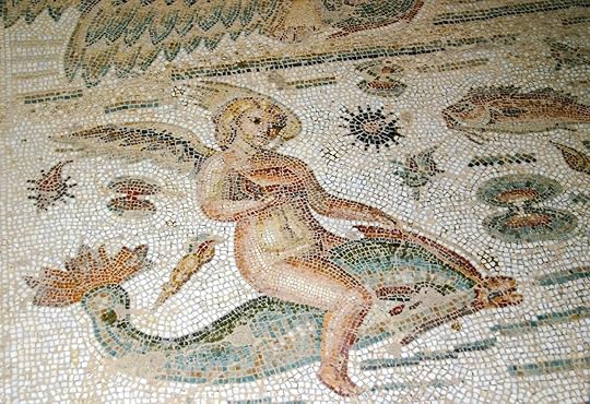 Mosaic of a Nymph