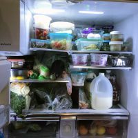 packed fridge
