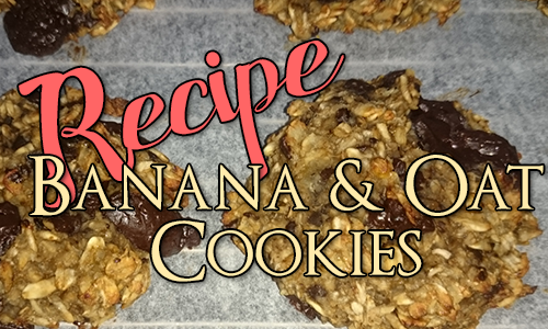 Recipe: Banana, Oat and Chocolate Chip Cookie