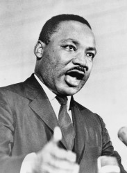 Martin Luther King Jr. Credit: United Press International telephoto,1965 Oct 11. Prints and Photographs Divison of the Library of Congress. 