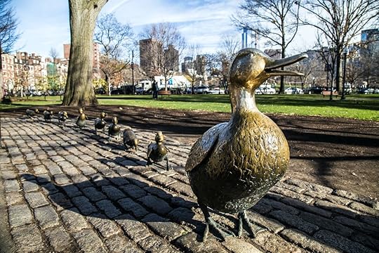 Duck statues