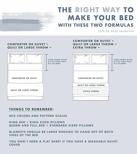 Emily Henderson How To Make A Bed Bedding Rules 1