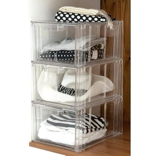 acrylic storage acrylic storage drawers clear exclusive the holding company acrylic storage bins acrylic storage boxes ikea