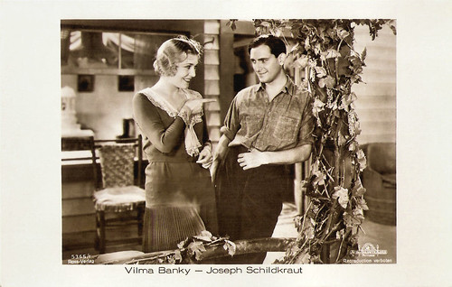 Vilma Banky and Joseph Schildkraut in A Lady to Love (1930)