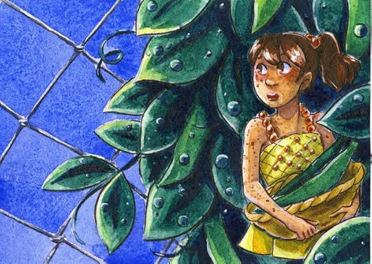 Watercolor illustration on Shizen Hotpress watercolor paper