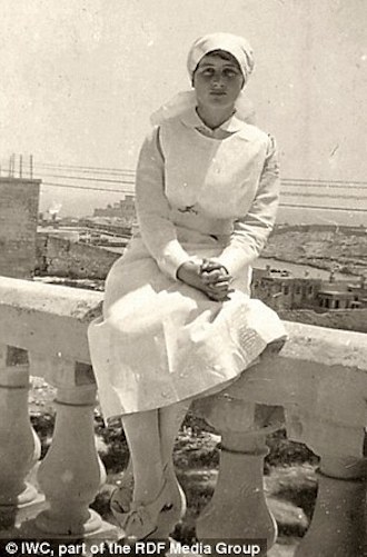 Vera Brittain as a WWI nurse