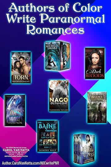 Paranormal Romances by Authors of Color