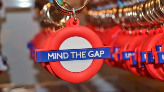 mind the gap keyrings as a reminder to display labor law posters