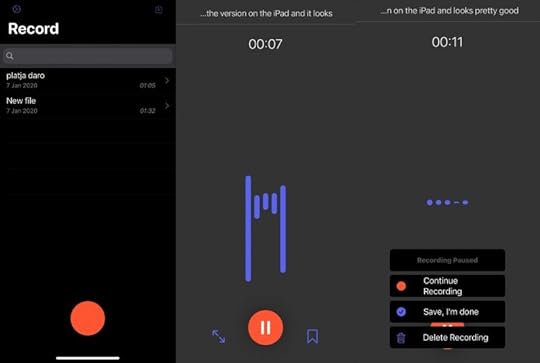 dictation app for iOS