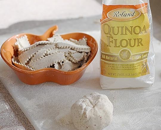 Quinoa Flour and Flax Gluten-free Noodles