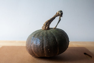 a kabocha squash