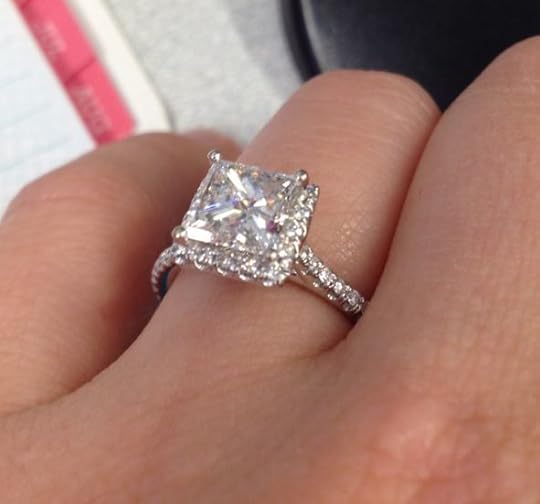 Wedding Band For Micro Pave Engagement Ring Weddingbee Princess Cut Princess Cut Engagement Rings Thin Band