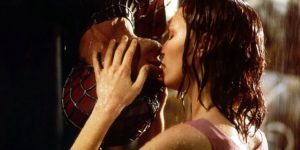 Upside Down Kiss Spiderman