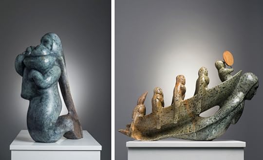 Sedna with Children & Into Greenland Waters by Abraham Anghik Ruben